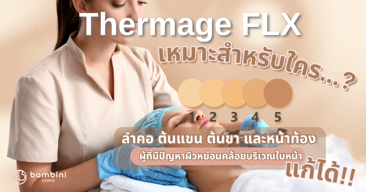 Thermage FLX เหมาะกับใคร
